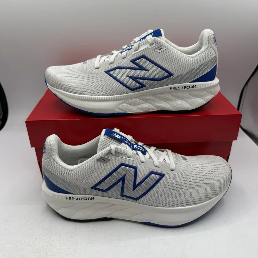 New Balance Fresh Foam 520 v9 Running Shoes Mens 7.5 D Women 9 Grey/Blue M520LG9